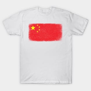 China Flag Vintage T-Shirt